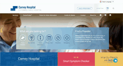 Desktop Screenshot of carneyhospital.org